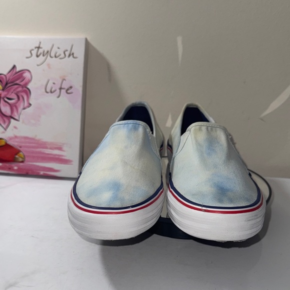 Keds Champion Double Decker Pastel Blue Slip-On Sneaker - Women’s Size 10 - Picture 3 of 8